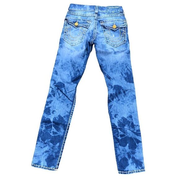 TRUE Religion Jeans Size 28 GENO SUPER T Blue - Picture 3 of 8